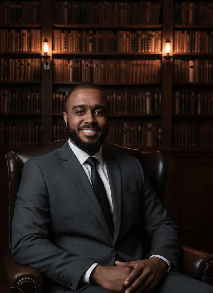 Psicoterapeuta Jorge Bispo em seu consultório